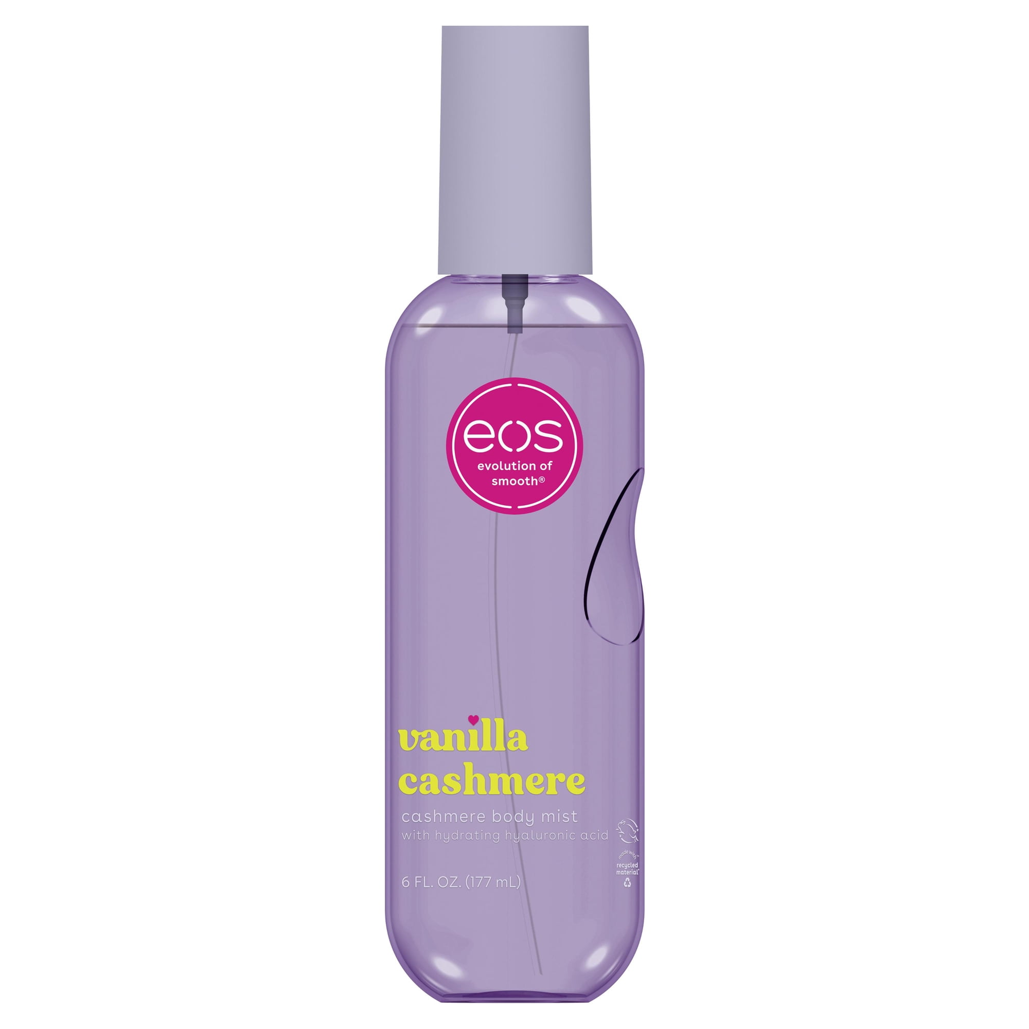 eos Cashmere Body Mist for Women, Vanilla Cashmere, Vanilla Body Spray, 6 fl oz
