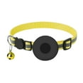 thumbnail image 2 of Oliegs Heated Blanket Airtag Cat Collar With Breakaway Bell Airtag Cat Collar Reflective Adjustable Strap Collar Breakaway With Airtag Holder 1 CM In Width Chocolate, 2 of 5