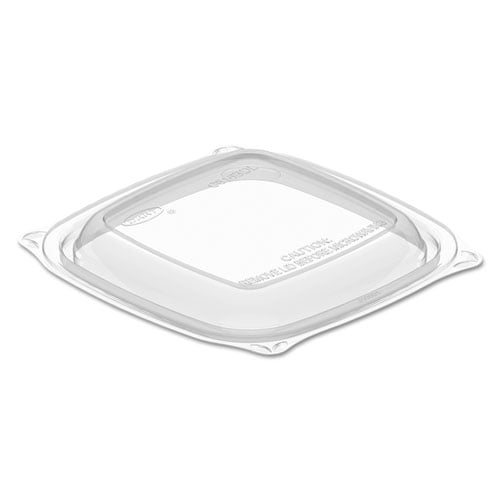 Dart PresentaBowls Pro Square Lids f/8-16oz Bowls Clear 5 x 5 63/Bag 8 Bag/CT C816BDL