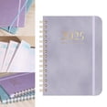 thumbnail image 2 of Planner,Weekly and Monthly Academic Planner, Daily Planner Calendar Planner, Premium Thick Pages, Pocket Folder Pretty Notebook Diaries for Women Note Journaling Book Office Desk Supplies, Purple, 2 of 5