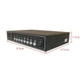 thumbnail image 3 of Evertech 4 Channel Color Analog Camera Quad Processor High Quality Splitter Switch, 3 of 4