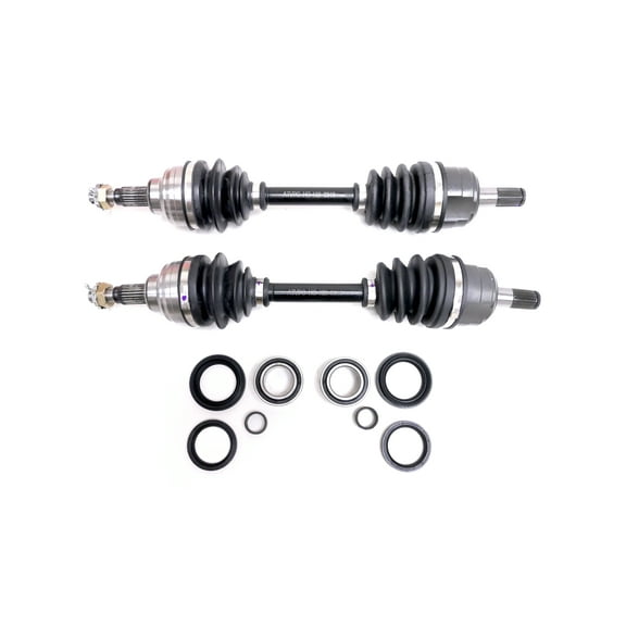 Front CV Axles & Bearing Kits for Honda FourTrax 300 4x4 1993-2000, Left & Right, Quality Tested