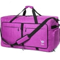 thumbnail image 1 of Bolsa de lona Bago grande de 100 litros para viajes para mujeres y hombres con compartimento para za, 1 of 8