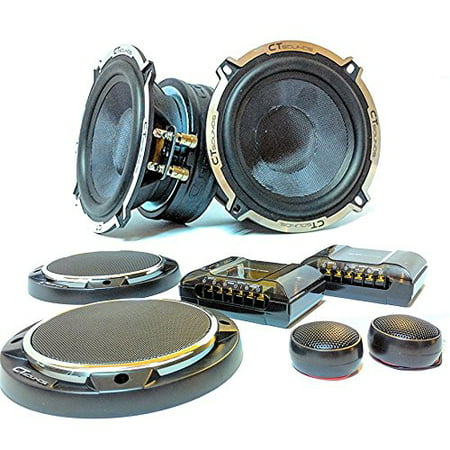CT Sounds Meso 5.25 Inch Car Audio Full Range Component Speakers
