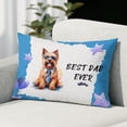 thumbnail image 2 of Happy Father's Day Best Cairn Terrier Cool Dad Ever Pillowcase Double Sided Cairns Dog Lover Pillow Case Covers - 12007, 2 of 3