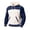 Navy, variant on Lmnyox Men's Christmas Hoodies Plaid Print Long Sleeve Fleece Sweatshirts Thermal Casual Pullover with Pocket