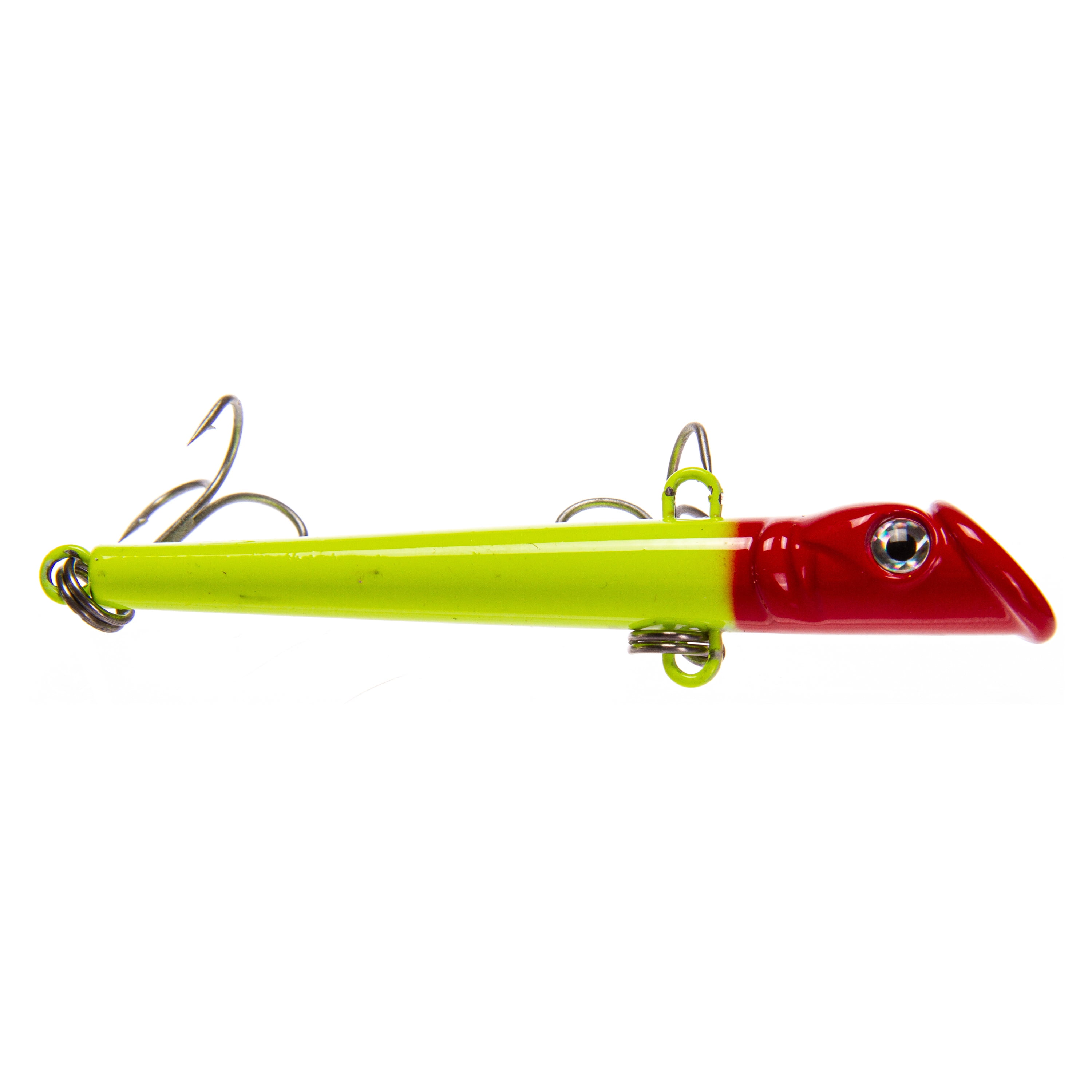 Ozark Trail Saltwater Jigging Fishing Lure, Red/Chartreuse, 1 oz