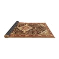 thumbnail image 2 of Ahgly Company Indoor Round Medallion Brown Traditional Area Rugs, 8' Round, 2 of 4