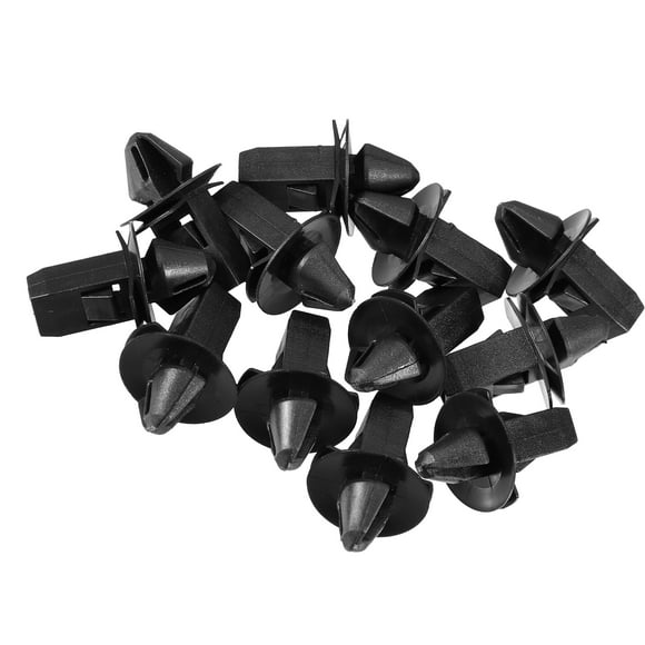 Unique Bargains 12 Pcs Automotive Clips Compatible for Ram 5500 2013-2018 Durable Plastic Black
