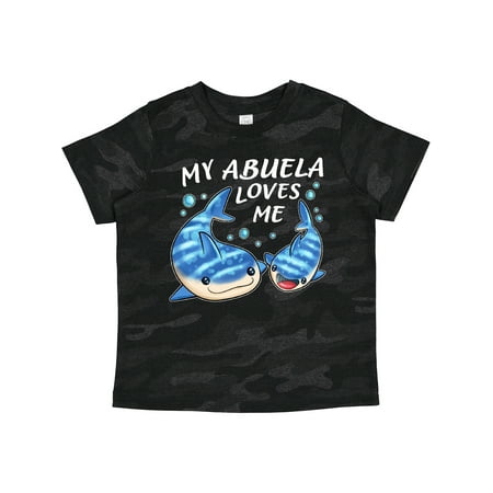 

Inktastic My Abuela Loves Me- Whale Shark Gift Toddler Boy or Toddler Girl T-Shirt
