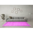 thumbnail image 3 of Ahgly Company Indoor Rectangle Oriental Pink Industrial Area Rugs, 8' x 10', 3 of 4