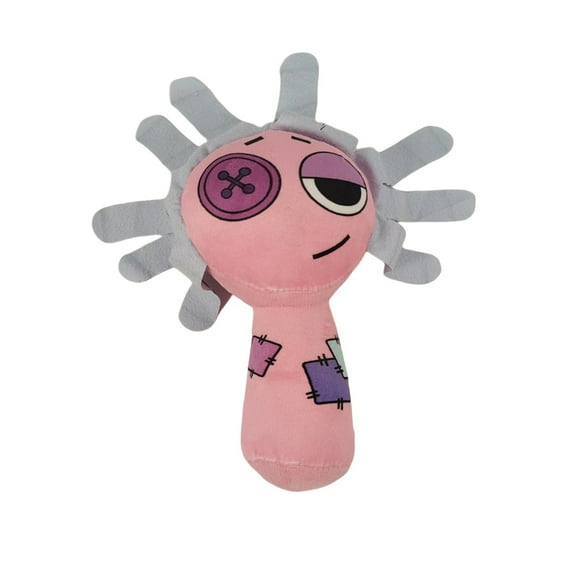 Sprunki Game Plush, Soft Stuffed Animal Pillow Doll Christmas Birthday Gifts for Adult Kids (Styles-43,Pinki Plush)