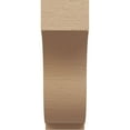 thumbnail image 2 of 2"W x 4"D x 6"H Classic Van Buren Rough Cedar Woodgrain TimberThane Corbel, Primed Tan, 2 of 6