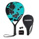 thumbnail image 1 of CAMEWIN Raqueta de Pádel con Funda de Pádel Profesional con Superficie de Fibra de Carbono y Núcleo de Espuma Flexible de Memoria EVA para Principiantes con Cubierta, 1 of 8