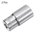 thumbnail image 2 of 2Pcs 3/8-inch Drive 24mm Steel Chrome Plated 6-Point Shallow Socket, 2 of 5