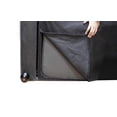 thumbnail image 6 of Bowery Hill Transitional Fabric Upholstered Living Arm Chair in Charcoal, 6 of 8