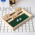 thumbnail image 5 of Travelwant Deluxe Dice Board Game – 9 Number Flip Tiles with Natural Wooden Box, 5 of 8