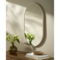 thumbnail image 5 of Livabliss Aranya Modern Accent Mirror,30"H x 20"W x 1"D,Brown, 5 of 5