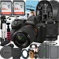 thumbnail image 1 of Sony a7 IV Mirrorless Camera + Sony FE 28-70mm + Tripod + 2 Pack 64GB Memory Card + Backpack + ZeeTech Accessory Bundle, 1 of 5