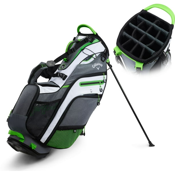 Callaway Epic Speed Staff Stand Bag White/Green/Black