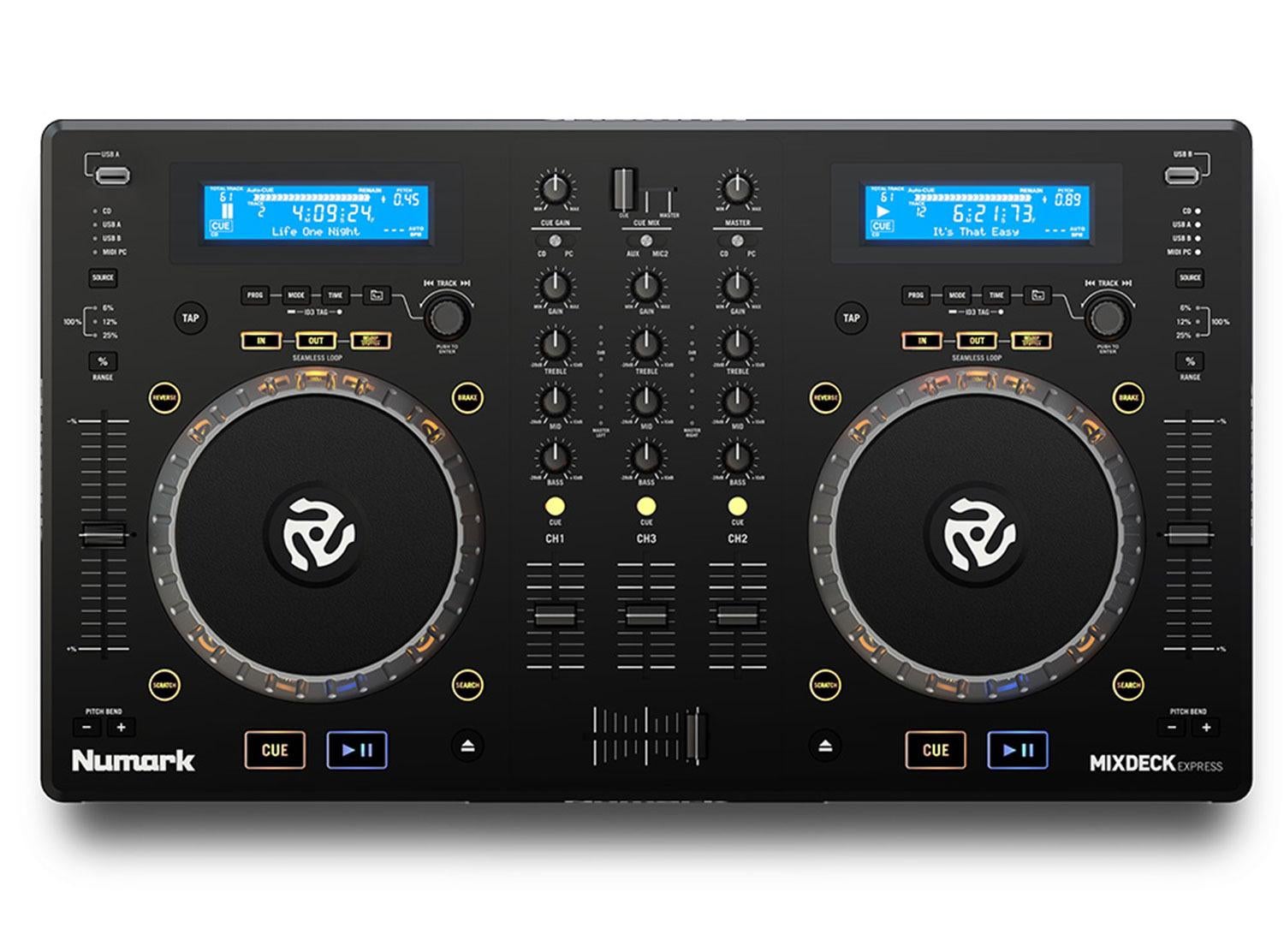 Numark Mixdeck Express DJ Controller - Walmart.com