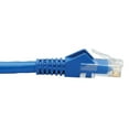 thumbnail image 4 of Tripp Lite N237-F18N-WHSH Cat6 Keystone Jack Cable Assembly, RJ45 M/F, 18 in., Blue - 1.50 ft Category 6 Network Cable for Wallplate, Network Device, Surveillance Camera, Access Point - First End: 1 x, 4 of 5