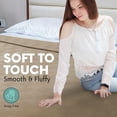 thumbnail image 4 of Waffle Weave Thermal Bed Blanket-66x90 Twin Comforter Cotton Throw Blankets for Bed, Sofa, Bedroom Decor, Housewarming Gifts, Layering of Hotels & Hospital Bed SheetsBeige, 4 of 6
