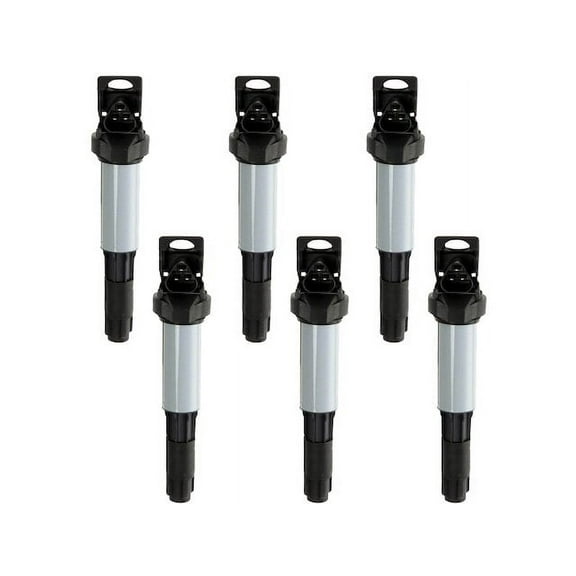 Ignition Coil Kit - Compatible with 2003 - 2006 BMW 525i 2.5L 6-Cylinder 2004 2005