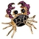 thumbnail image 1 of Broche decorativo de cangrejo, pin de solapa de animal, broche lindo, broche de cangrejo pequeño, broche de mujer, 1 of 5