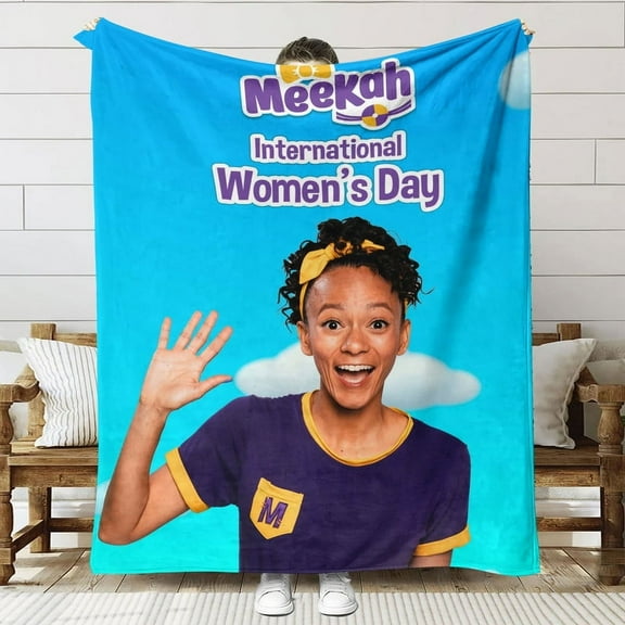 Meekah Throw Blanket Gifts for Fans Lover Girls Boys Women Present Hoodie Him Bed 60"x80"