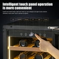thumbnail image 5 of Foxnovo Wine Cooler Refrigerator Elegant Design Ample Storage 33 Bottles, 5 of 13