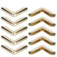 thumbnail image 5 of 100Pcs Book Corner Protector Aluminum Alloy Gold Vintage Corner Guard for Photo Album Notebook 2.2mm, 5 of 5