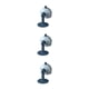 thumbnail image 2 of Yuarrent Protección de tope de puerta Parachoques autoadhesivo Soporte de reducción de ruido Protector extraíble Sala de estar Azul Type1 NO1 Yuarrent CBP211402, 2 of 6