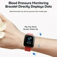 thumbnail image 4 of Bluetooth Heart Rate Blood Pressure Smart Watch Fitness Tracker Bracelet black, 4 of 7