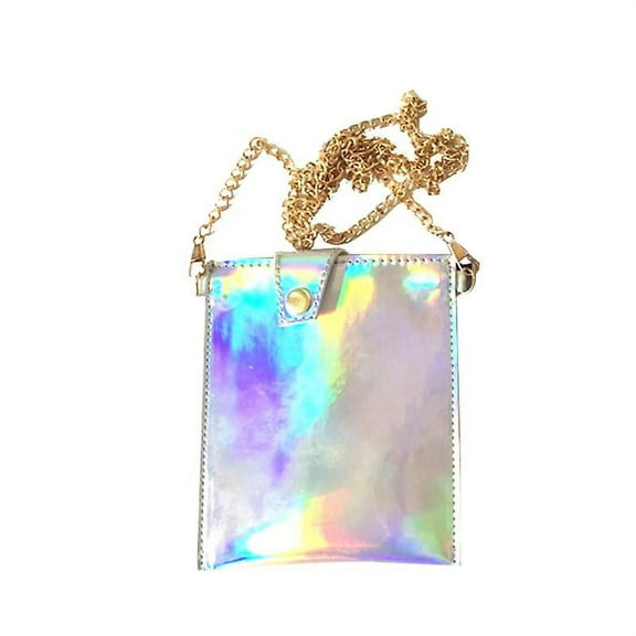 1pcs Holographic Clutch Bag