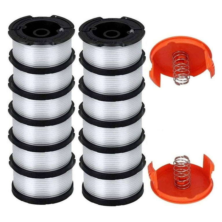 BLACK+DECKER 0.065 in. x 30 ft. Replacement Single Line Automatic Feed  Spools AFS for Electric String Grass Trimmer/Edger (3-Pack) AF-100-3ZP 1 -  The