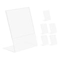 thumbnail image 4 of IBASETOY Clear Picture Frames Acrylic Frames Clear Design 6pcs, 4 of 8