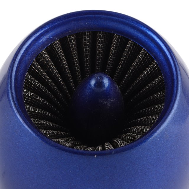 Filtro de Admisión de Motocicleta Librador de Aire Lavable Reutilizable Universal para tubería de diámetro Interno de 1.1-1.9 Pulgadas