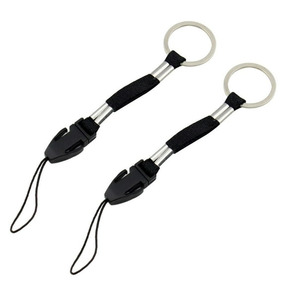 Lanyard for USB Flash Drive Wrist Phone Cell 10 Pcs Universal Metal Key Chain Keychain Wristlet Strap