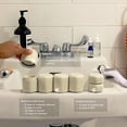 thumbnail image 4 of Set completo de cuidado de la piel Travel Containers Cadence con tapa magnética, 4 of 8