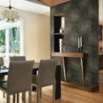 thumbnail image 3 of Brewster Mythic Brown Floral Unpasted Non Woven Wallpaper, 20.5-in by 33-ft, 56.4 sq. ft., 3 of 4