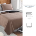 thumbnail image 3 of Campus Comforts by New Sega Home 2-Piece Pinsonic Quilt Set, Jake, Tan, Twin-XL, 3 of 8