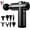 Black, variant on Massage Gun Home-use Exercise Muscle Relaxation Massager 32 Speeds and 8 Massages Heads Silent Extremely Long Battery Life Portable Handheld for Legs,Back,Arms,Waist Pain Relief (Red)