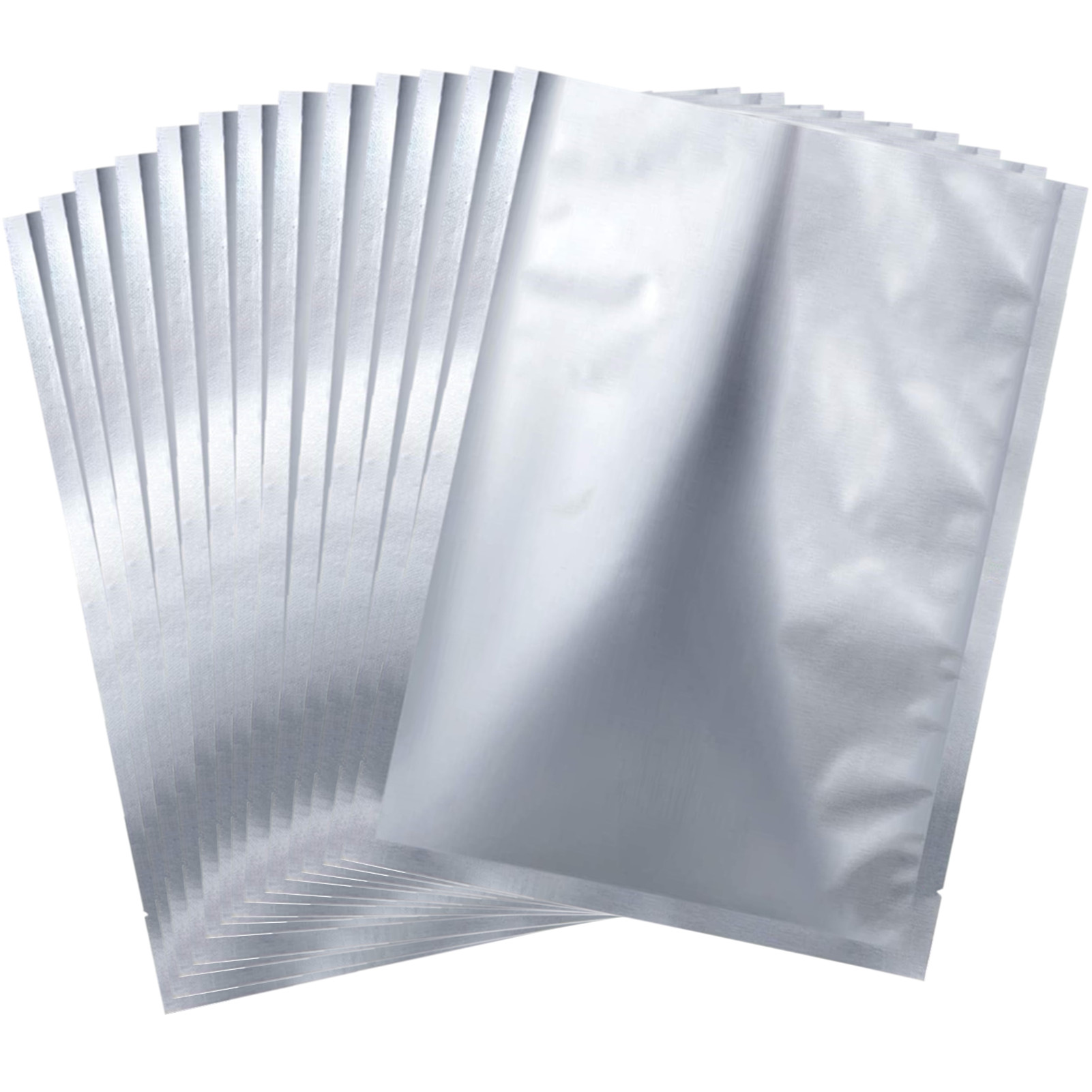 Ztalee 10 Packs 1 Quart Mylar Bags (Extra Thick 9.4 Mil, 14''x10