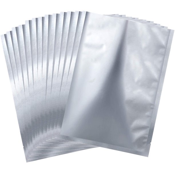 Ztalee 10 Packs 1 Quart Mylar Bags (Extra Thick 9.4 Mil, 14''x10