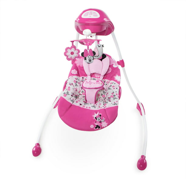 Elimden geleni yap kaynakça Dahil etmek  Disney Baby Minnie Mouse Garden Delights Swing - Walmart.com