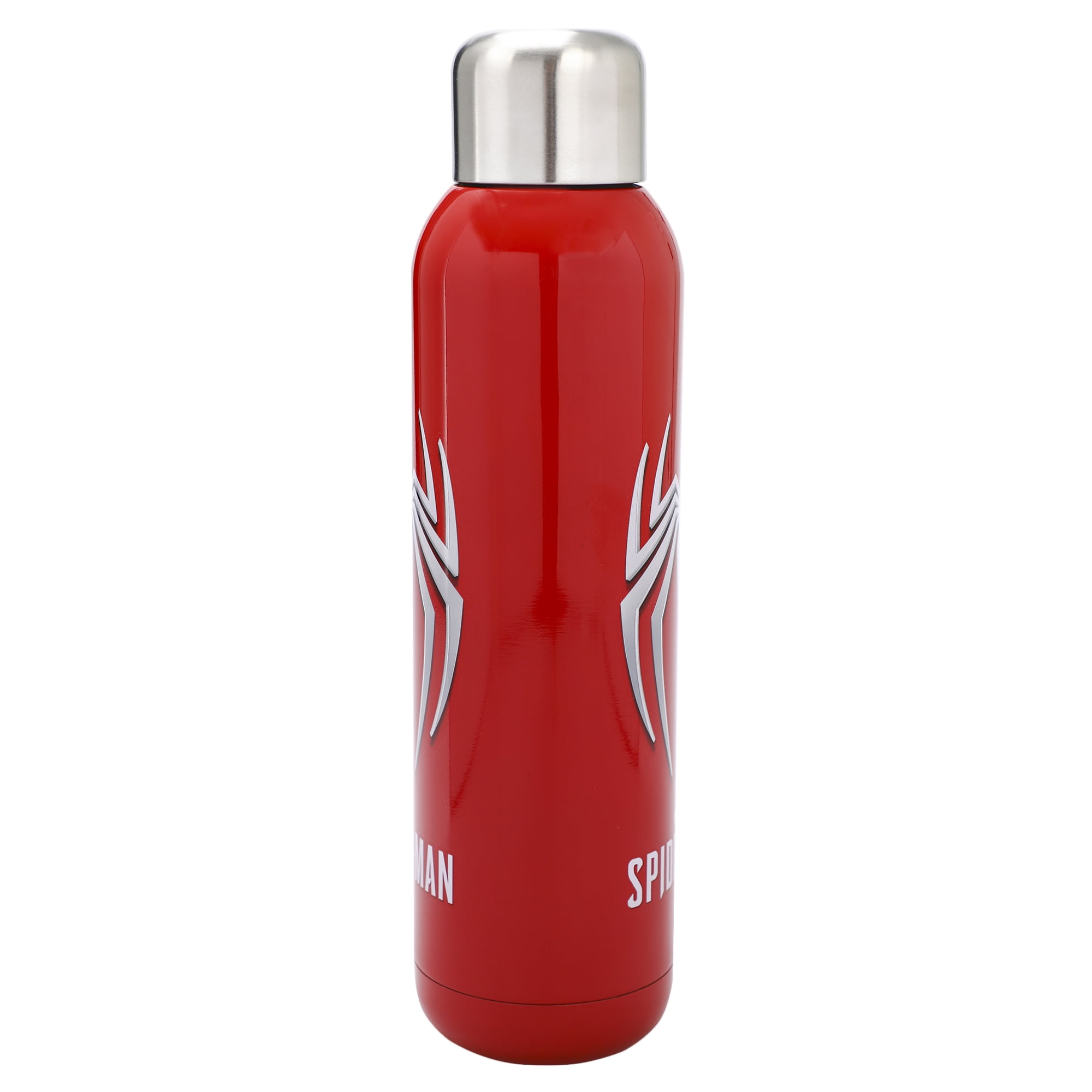 Marvel MDB25588 Spider-Man Steel Water Bottle 500 ml One Power Encourages a  Great Responsibility Adult Unisex Multicoloured 500 ml