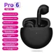 thumbnail image 1 of Nuevos auriculares inalámbricos Pro 6 TWS con micrófono, auriculares Bluetooth, auriculares deportivos para correr para Apple iPhone Xiaomi Pro6, 1 of 6