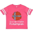 thumbnail image 3 of Inktastic I'm So Cute, I Must Be Norwegian Sunflower Norway Flag Boys or Girls Toddler T-Shirt, 3 of 5