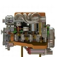 thumbnail image 3 of 44CC 1/6 Scale V8 Water-Cooled 4-Stroke Gasoline Engine Model Kit for DIY Assembly and RC Car Boat Models, 3 of 6